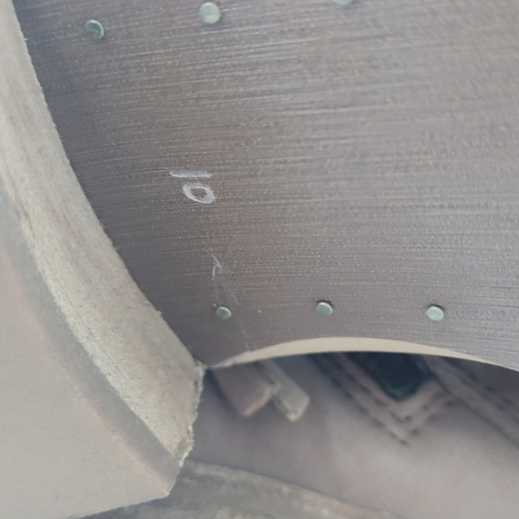 Sam Edelman Brown Suede Packer Ankle Boots Size 10 - Picture 8 of 14